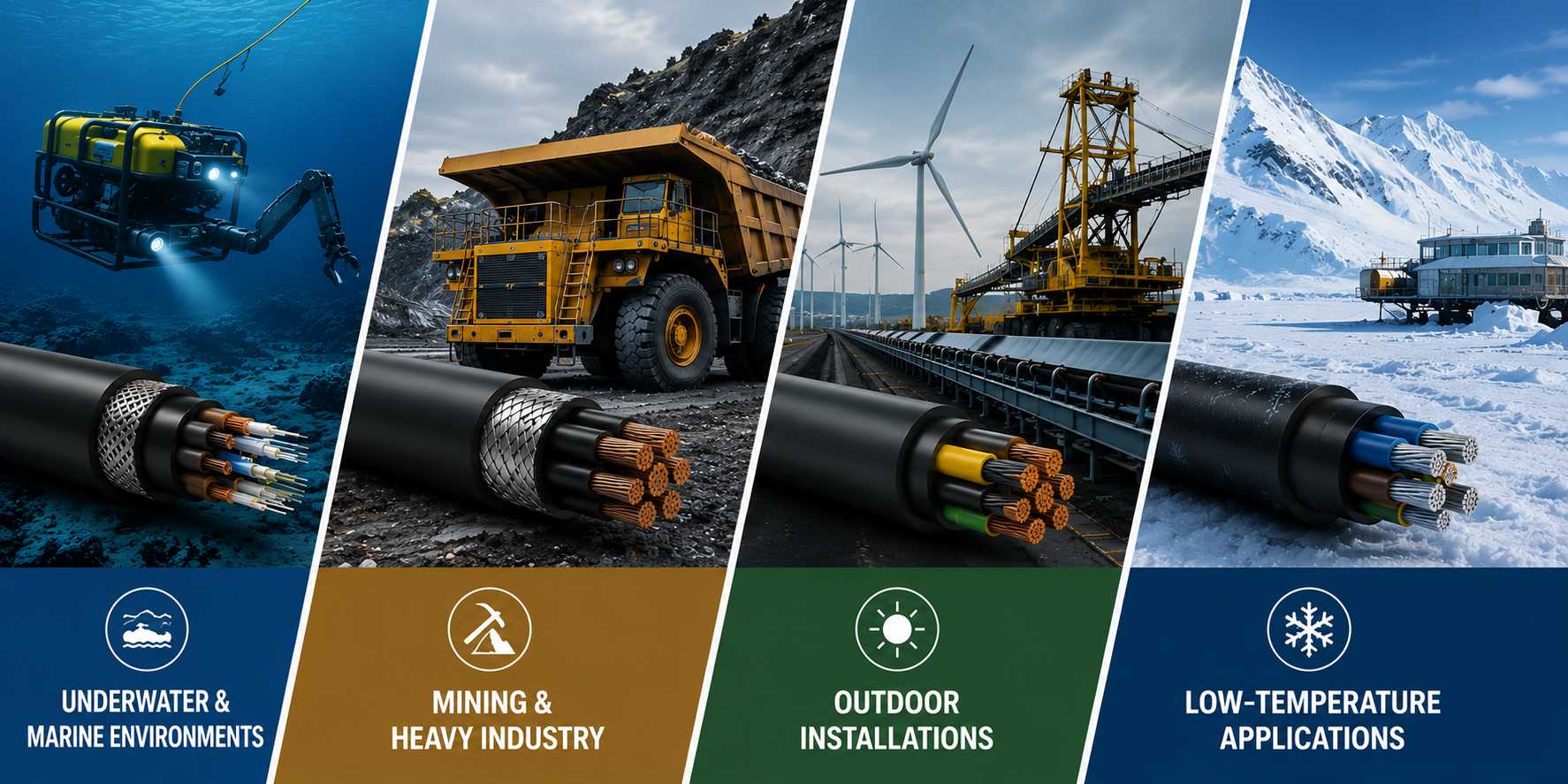 Different industrial operating environments requiring specialized cables.jpg